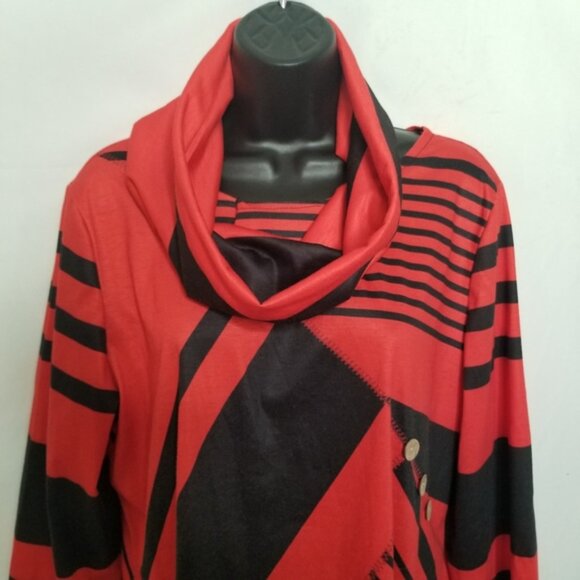 Striped tunic top - Picture 3 of 7